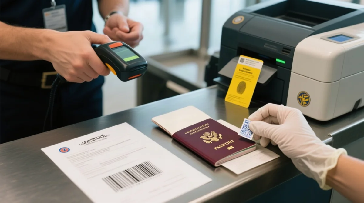 From Approval Letter to Visa Sticker at the Point of Entry